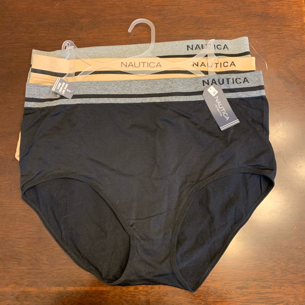 Nautica 3 Pack High Waist Briefs